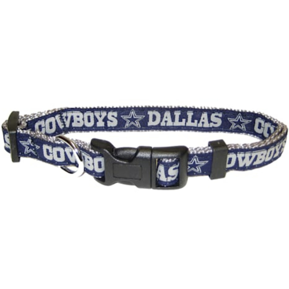 Dallas Cowboys NFL Dog Collar, Medium,large,small